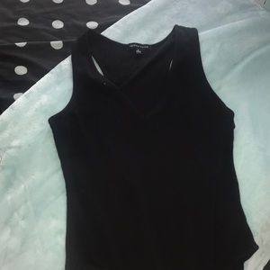 Kendall & Kylie Black V-Neck Bodysuit